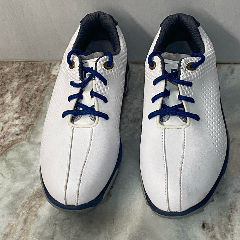 FootJoy D.N.A. Model 45023 Junior Golf Shoes Size 1M - Picture 2 of 10
